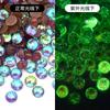 Não. 30 fundo plano diamante de vidro strass diy jóias de unhas redondas de cristal pedra caso do telefone móvel boneca vara broca cerca de 6,5 milímetros