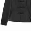 Artículo de AliExpress de venta caliente transfronterizo: Colección nueva primavera 2026, prenda exterior de mujer a la moda con diseño anudado y textura satinada sedosa, estilo 4772705