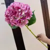 Hidrangea Artificial 3D Individual Avanzada Decoración de Boda Hotel Decoración de Sala de Estar en Casa Accesorios para Arreglo Floral de Guía de Carretera
