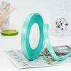Fábrica atacado 1cm dupla face tingido cinto de poliéster acessórios de cabelo diy fita de presente embalagem fita de caixa de presente fita