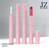 Pedido Jinze: Tubo Redondo para Labial con un Extremo para Labial y un Extremo para Brocha de Cejas, Tubo de Labial de Doble Extremo, Material de Empaque de Plástico