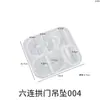 Molde de Silicone para Brincos Pingentes de Resina Cristal DIY Flor de Forma Irregular Folha Arco Forma Joia Pingente Molde