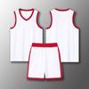 Fábrica Direct lote V-neck uniforme de basquete terno adulto crianças DIY impressão respirável clube de treinamento equipe de competição uniforme