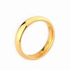 Anillo de Oro Aluvial para Hombre Anillo Brillante para Pareja Anillo Liso de Apertura Lluvia de Meteoros Diseño de Nicho para Mujer Joyería de Alta Gama
