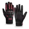 Guantes de Motocicleta Medio Dedo Guantes de Motocicleta de Dedo Completo Protección de Nudillos para Exterior Antideslizantes Resistentes al Desgaste Guantes de Equitación de Caparazón Duro
