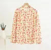Camisa de Algodão Artificial Feminina Manga Longa Verão Nova Cor Proteção Solar Cardigan Externo Top Solto Tamanho Grande Camisa de Seda de Algodão