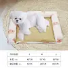 Tapete para Cachorro, Tapete de Rattan de Verão, Cama Grande para Cachorro, Tapete de Dormir de Verão, Tapete para Pet Teddy, Adequado para Todas as Estações