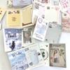 Material de embalaje para tarjetas plegables originales, estuche para tarjetas, tarjeta de mensaje de entrega, embalaje de regalo, tarjeta de felicitación plegable