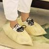 Sapatos para interior espessados domésticos Estudante Tecido não tecido adulto à prova de poeira capa para pés à prova d'água resistente ao desgaste descartável capa para sapatos para convidados