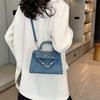 Bolso Cruzado Casual y Versátil, Bolso Cuadrado Pequeño para Viajar, Bolso de Mano de Moda Transfronteriza 2025, Bolso de Hombro Elegante de Alta Gama para Mujer