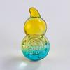 Adornos Artesanales de Calabaza Pequeña de Cristal de Colores, Regalos de Apertura y Mudanza, Decoraciones para Sala de Estar, Accesorios Decorativos