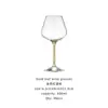 Venta directa del fabricante: Decantador de Cristal, Copa de Gran Capacidad, Copa de Vino Tinto, Alto Valor Estético, Decantador en Forma de U con Esmalte Rosa