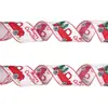 Fita de Natal de 6m Adereços de Decoração de Árvore de Natal Festa Laço Manual Fita de Cetim Decoração de Natal