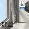Artefacto de secado para balcón red anti-robo barandilla de ventana tendedero colgante gancho doméstico para exteriores tendedero para zapatos estante de almacenamiento