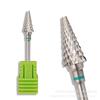 Brocas para Uñas Pequeñas en Forma de Paraguas para Eliminar Esmalte en Gel, Brocas Escalonadas para Extensiones de Uñas, Cabezales de Fresado para Máquina de Uñas