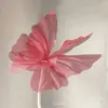 Flores de seda tridimensionales decorativas transfronterizas para decoración de bodas, flores de seda con mariposas y perlas, decoración colorida para habitación de bodas y sala de estar