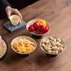 Plato de Fruta Cerámico Chino, Plato Alto, Mesa de Café de Sala de Estar en Casa, Plato de Homenaje, Plato para Bocadillos y Té, Plato de Bocadillos de Aspecto Elegante