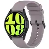 Adecuado para correa Samsung Galaxy Watch6 20/22mm cola redonda cabeza plana silicona reloj estilo deportivo correa de repuesto