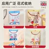 Bolsa de Red para Basura de Cocina, Bolsa de Almacenamiento de Malla Transpirable de Gran Capacidad para Jengibre y Ajo, Montaje en Pared sin Taladro