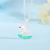 Collar de Plata de Ley S925 Caballo Pisando las Nubes para Mujer, Diseño de Nicho, Año del Caballo, Ascendiendo a las Nubes, Regalo Versátil para el Año de Nacimiento