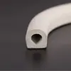 Tira de Goma Tipo D Tira Selladora para Coche Hueco de Puerta de Dormitorio Tira Anticolisión Aislante de Sonido Autoadhesiva Tira de Goma EPDM Personalización