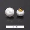 Botones de Imitación Perla con Forma de Pan para Camisas de Alta Gama, Trajes, Pantalones, Ropa, Abrigos y Botones de Traje