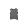 Colete Casual Feminino Yuyi 2026 Primavera/Verão Novo Corte Slim Cor Sólida Base para Mulheres A5551