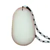 Colgante de Jade Loto Guanyin Protección de Paz Afgano al por mayor, Material de Semilla de Jade Blanco Hetian, Colgante de Jade Multicolor para Hombres y Mujeres