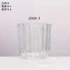 Venta al por mayor del fabricante Vasos de Vidrio Transparente para Velas, Portavelas de Aromaterapia, Adornos de Fragancia para Dormitorio, Portavelas de Vidrio Caseros con Fondo Grueso