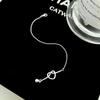 Nueva pulsera de cuentas de amor de campana para niñas línea diseño simple de nicho amor joyería de mano venta al por mayor en vivo