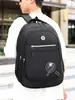 Mochila para Hombre Transfronteriza, Casual, Gran Capacidad, Versátil, Bolsa para Computadora Multicompartimento, Bolsa Escolar para Viajes Cortos para Estudiantes de Secundaria y Preparatoria