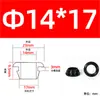Protector de alambre de goma de doble cara, anillo de goma para pasar cables negro, tapón de agujero, anillo de sellado, cubierta protectora circular para cableado eléctrico en cajas de distribución