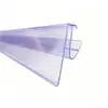 Tira de etiqueta de estante de supermercado tira de etiqueta de precio de PVC perfil extruido de plástico de alta transparencia hecho a medida no estándar desde la fábrica de origen