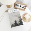Livro Falso Moderno Simples Criativo Dobrado Estilo Ins Enfeites Adereço Livro Simulação Livro Modelo Decoração de Quarto Livro