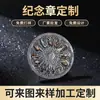 Monedas de constelación transfronterizas comercio exterior AliExpress monedas europeas y americanas monedas conmemorativas de los doce signos del zodiaco monedas de la diosa de la fortuna y guardianes al por mayor