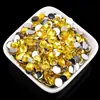 4mm 1000 piezas diamantes de imitación de vidrio de resina con base plana 14 facetas kit de material para decoración de funda de teléfono con diamantes de imitación DIY accesorios de belleza
