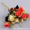 Simulação da concubina imperial do palácio 10 pequenas rosas flores artificiais decoração de casa simulação buquê de flores artificiais atacado