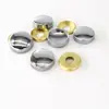 Espelho decorativo para unhas publicidade unha espelho de cobre tampa de parafuso espelho de vidro fixo tampa de fivela decorativa instalação de fivela de parafuso autoatarraxante