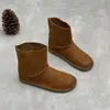 Botines Originales Hechos a Mano de Cuero Genuino Otoño 2025 Color Sólido Punta Redonda Piel de Vaca de Primera Capa Slip-On Planos Estilo Bosque