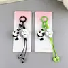 Cadena Creativa Nueva de Bambú Panda con Cuentas para Llavero de Teléfono Colgante Lindo para Bolso Accesorio para Funda de Teléfono Pequeño Regalo