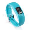Adecuado para Garmin vivofit4 Correa de silicona Hebilla de metal Textura Correa de reloj deportivo de silicona
