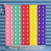 Brinquedos educativos de educação infantil impressos em ambos os lados 24cm teclado letras e números fórmula de multiplicação 12X12 mouse exterminador pioneiro