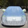 Cubierta Parasol para Coche, Funda para Coche de Tela Oxford, Forrada de Felpa, Protección Solar, Funda de Coche Engrosada, Cobertura Completa, Funda para Coche con Parasol y Protección contra la Lluvia
