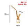 Hookah de Latón con Filtro de Agua, Pipa de Doble Propósito, Hookah Portátil de Cobre, Venta Directa del Fabricante