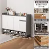 Gabinete para zapatos de entrada, uso doméstico, gabinete para vestíbulo interior, gabinete de almacenamiento, diseño de montaje en pared, nuevo modelo 2026, zapatero para exteriores para pasillos