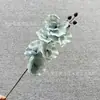 6 Cabeças de Orquídeas Borboleta, Orquídeas de Seda, Decoração de Quarto de Casamento, Acessórios de Cabelo, Flores Artificiais, Arranjos de Flores para Cerimônia, Arranjos de Flores para o Corredor