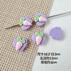 Macaron Lindo Conejo Zanahoria Pintura Aleación DIY Pulsera de Cuentas Pulsera Collar Accesorios para el Cabello Accesorios