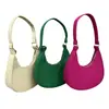 Bolso de mano de fieltro Xiaohongshu para mujer, nuevo bolso de axila de verano con pompón, bolso de hombro y de mano casual, personalizable