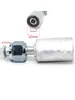 Conector de Manguera de Aire Acondicionado Automotriz 3 4 5 134 Ordinario O Conector de Manguera de Puerto con Conector de Funda de Aluminio Curva Recta