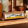 Rizhao Jinshan Mesa de Caligrafía y Pintura Regalos Casa Nueva Adornos Decorativos Lingote de Cristal Adornos de Mesa de Entrada Mesa